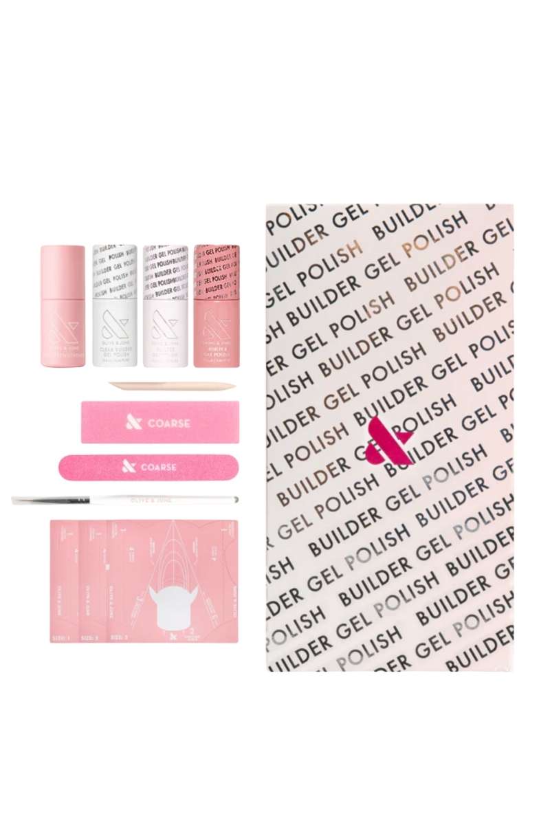 box of olive and june Blush Jelly Builder Gel Kit